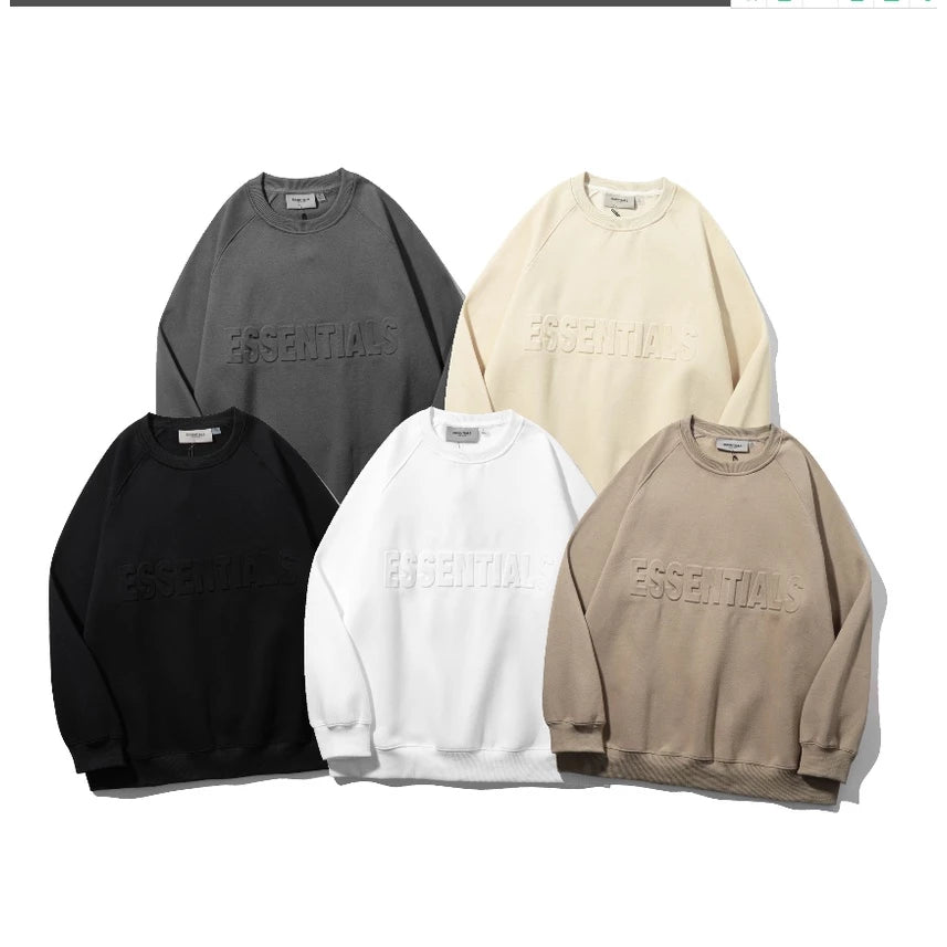 Fear of God Essentials embroidered logo Crewneck Sweater