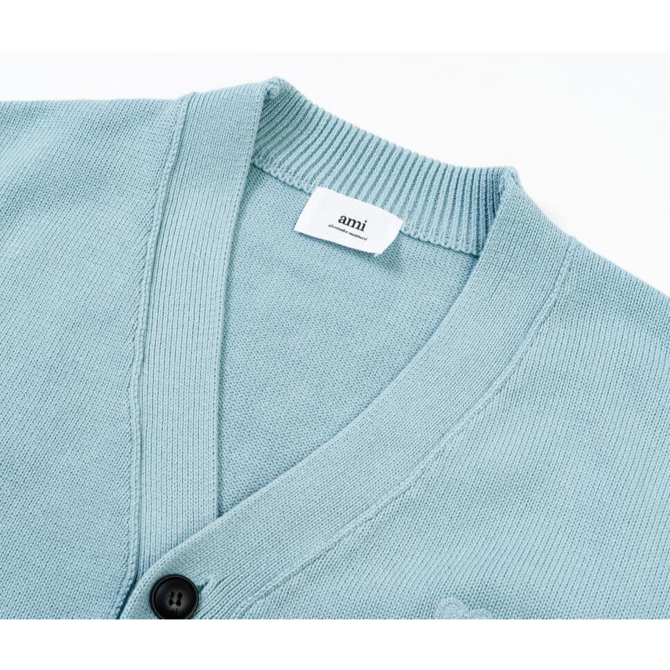 Ami De Coeur small logo Knitted Cardigan