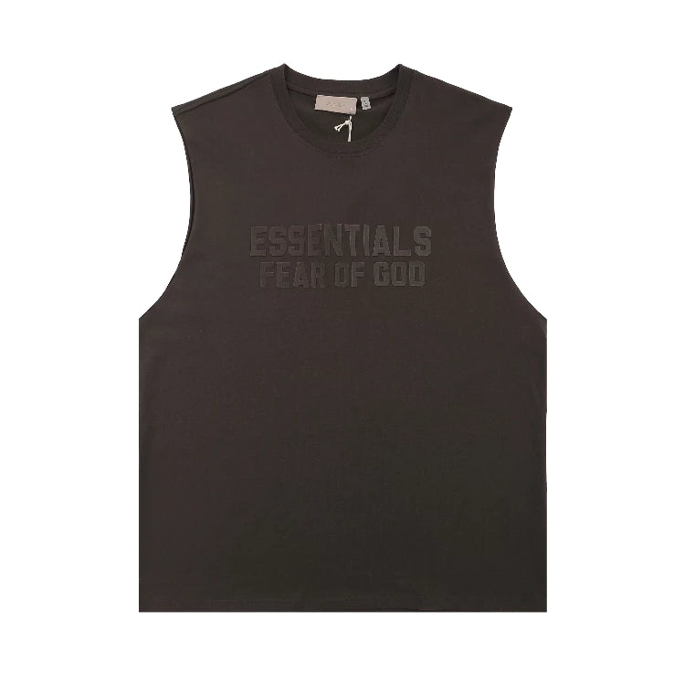 Fear of God Essentials middle logo sleevless top