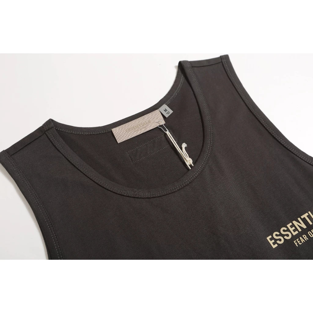 Fear of God Essentials side logo tank top