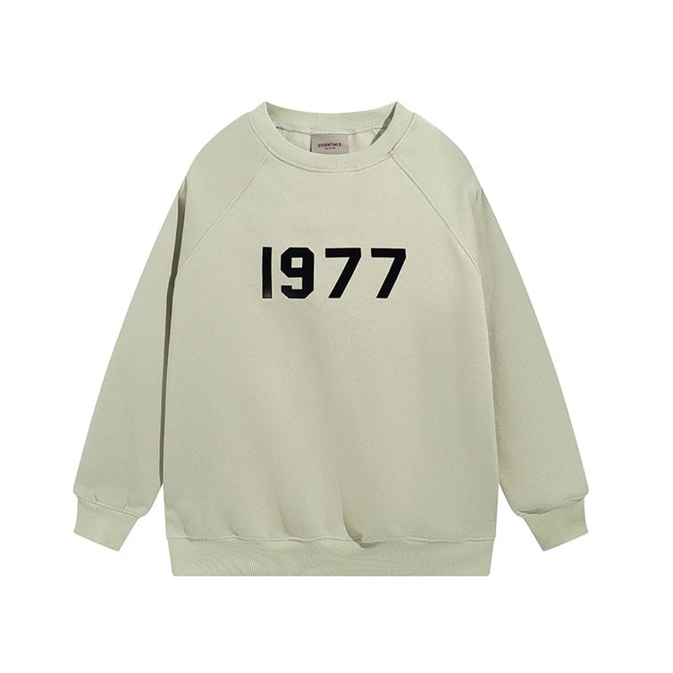 Fear of God Essentials 1977 logo Crewneck Sweater