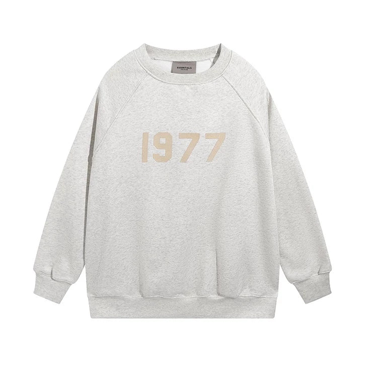Fear of God Essentials 1977 logo Crewneck Sweater