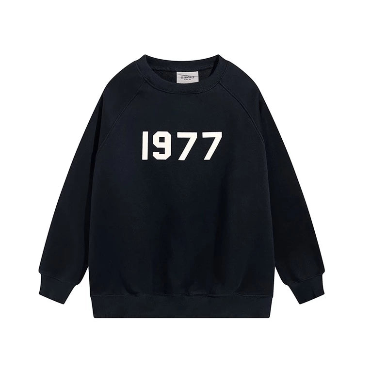 Fear of God Essentials 1977 logo Crewneck Sweater