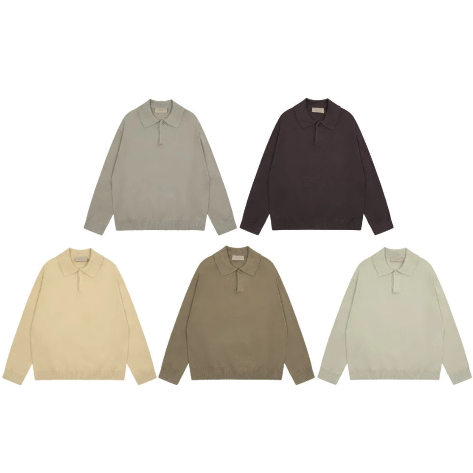 Fear of God Essentials knitted Collared Sweater