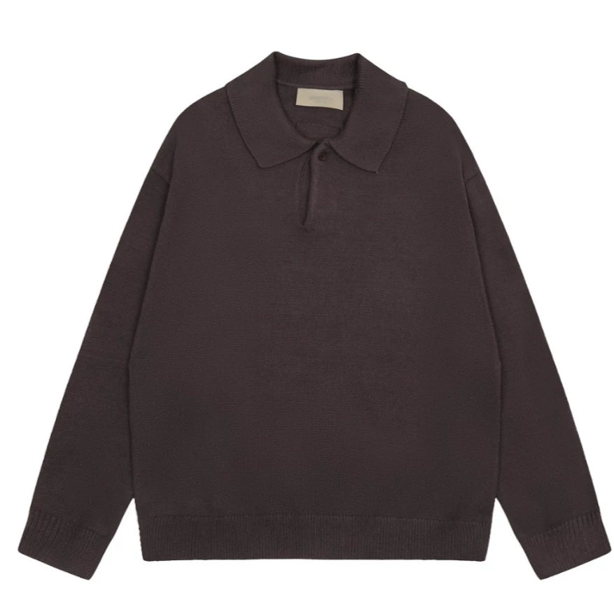 Fear of God Essentials knitted Collared Sweater