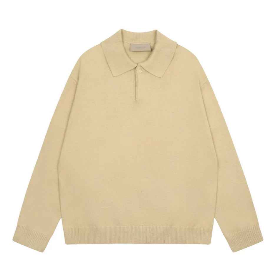 Fear of God Essentials knitted Collared Sweater