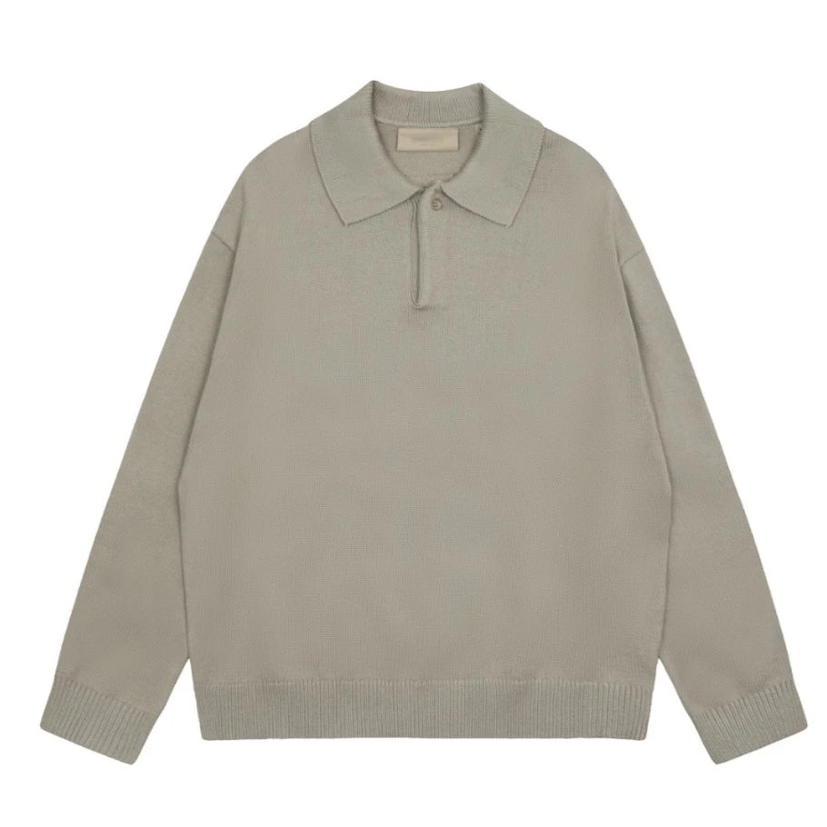 Fear of God Essentials knitted Collared Sweater