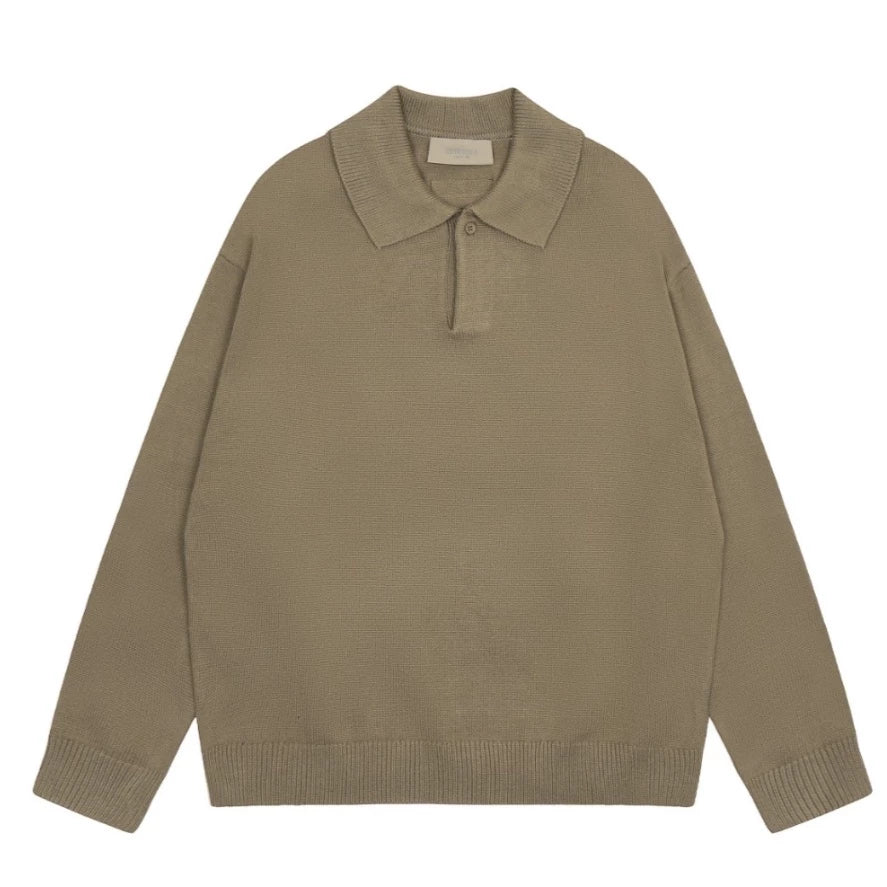 Fear of God Essentials knitted Collared Sweater
