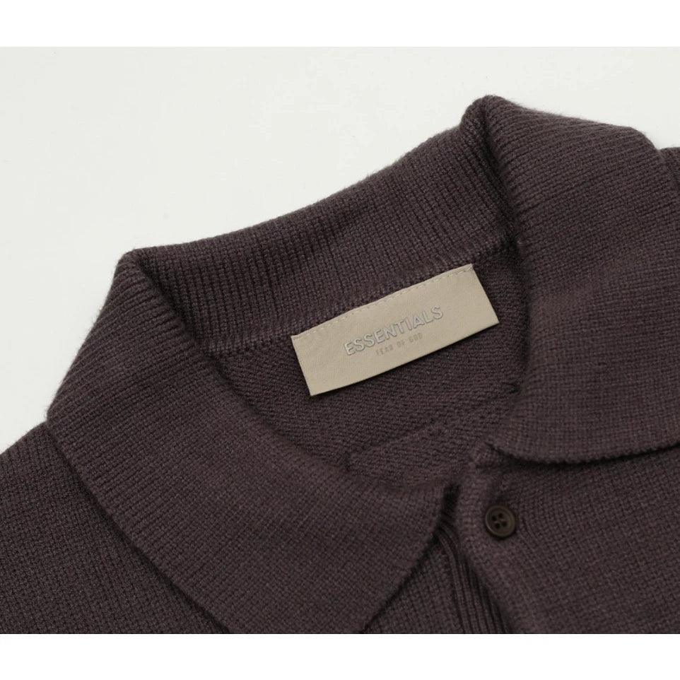 Fear of God Essentials knitted Collared Sweater