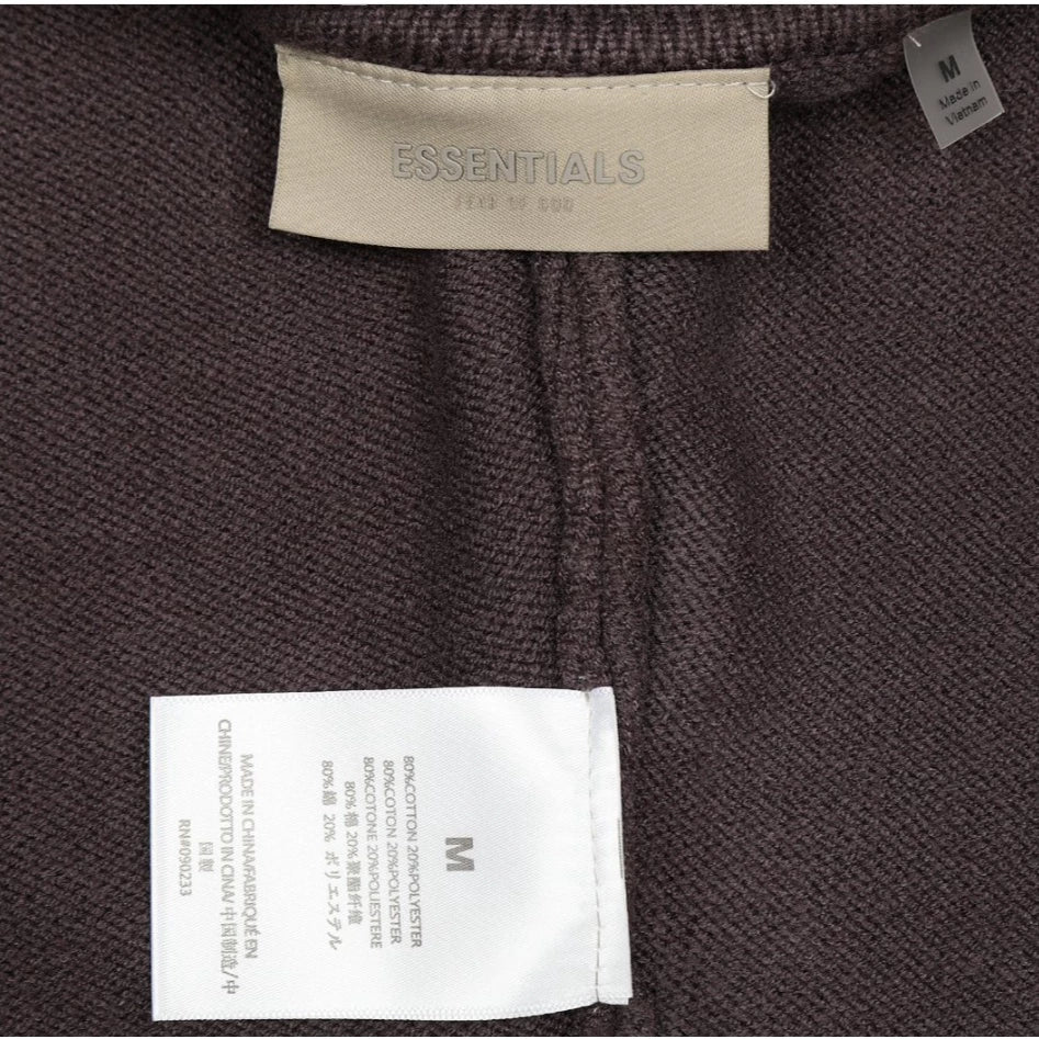 Fear of God Essentials knitted Collared Sweater