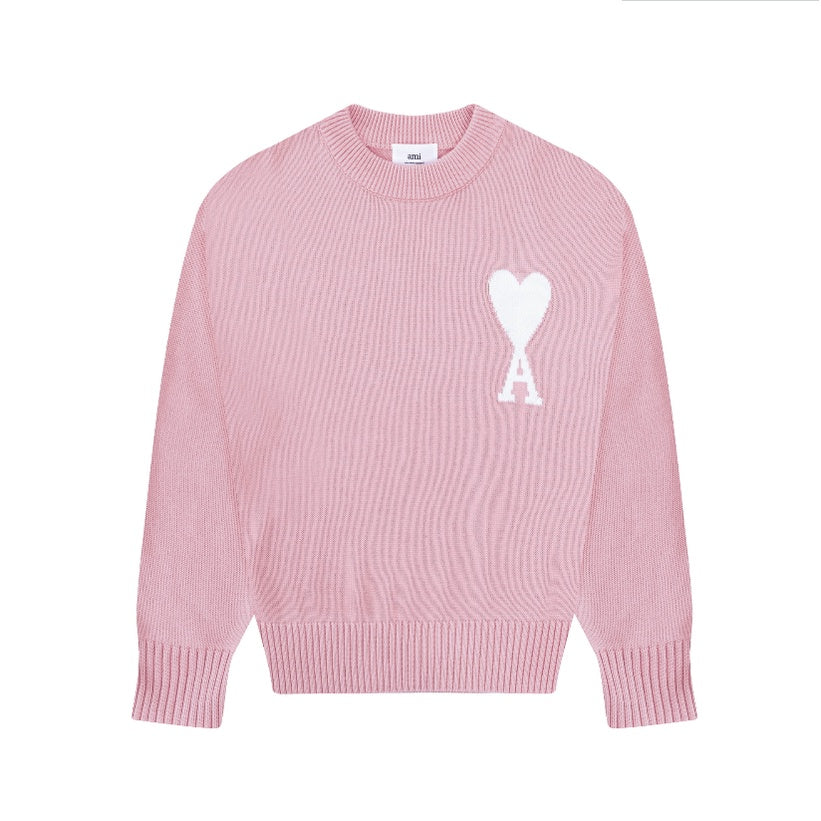 Ami De Coeur big logo knitted Sweater