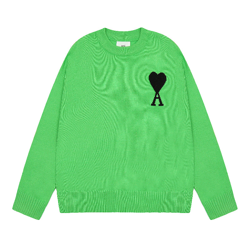 Ami De Coeur big logo knitted Sweater New colors