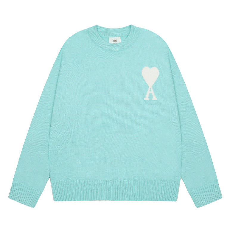 Ami De Coeur big logo knitted Sweater New colors