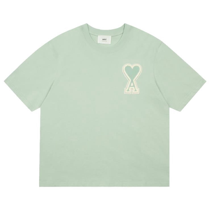 Ami De Coeur patched Big logo T-shirt