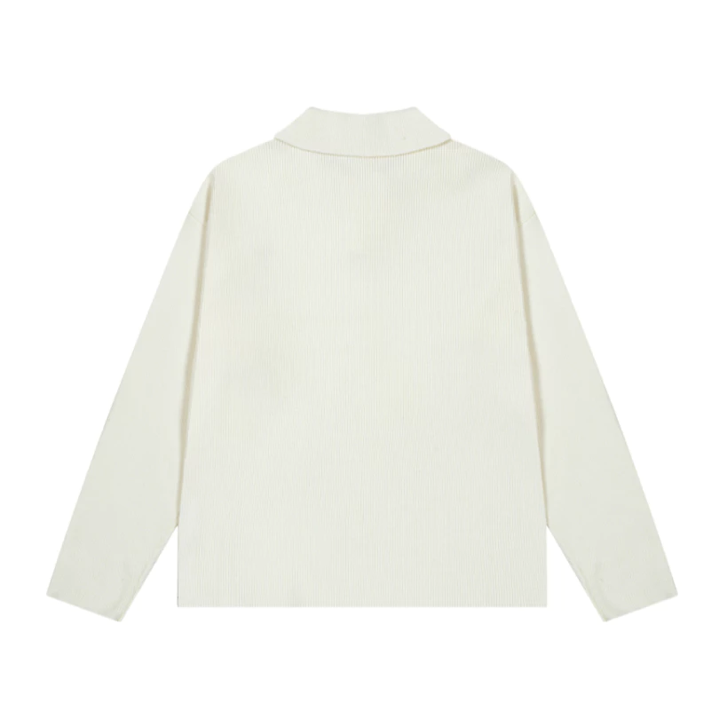 Ami De Coeur small logo knitted collared Sweater
