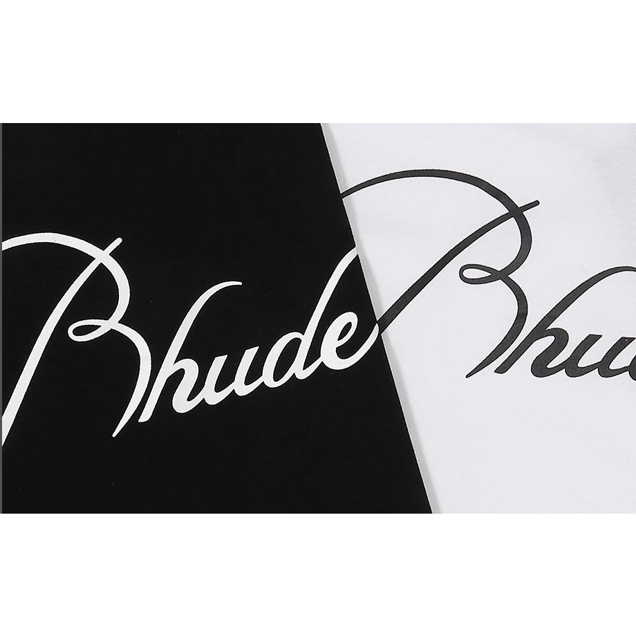 RHUDE Cursive logo tee