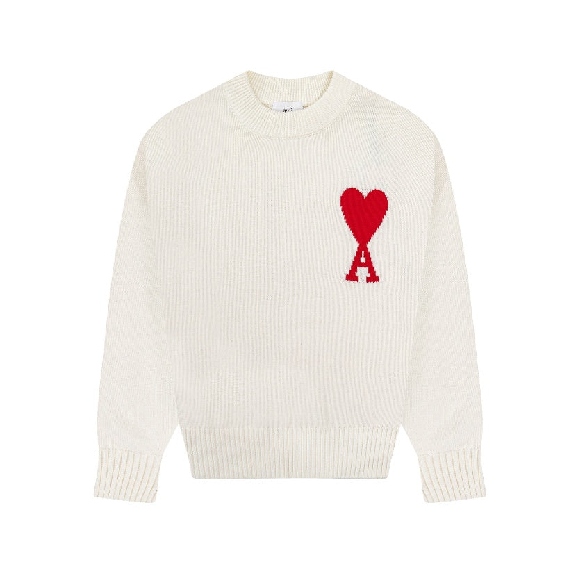 Ami De Coeur big logo knitted Sweater