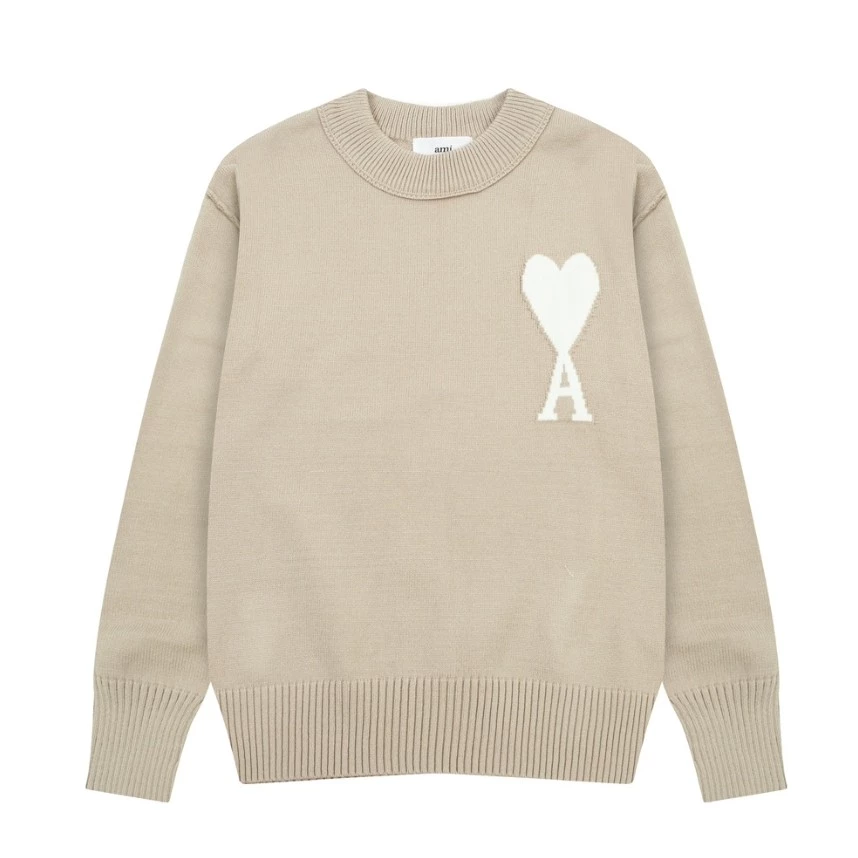 Ami De Coeur neutral big logo knitted Sweater