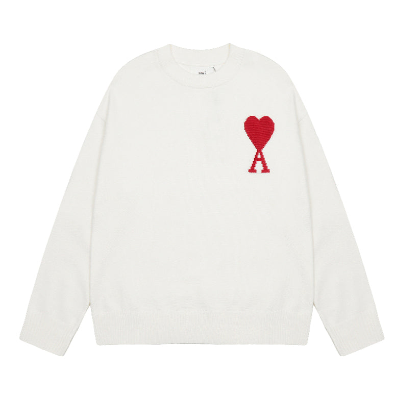 Ami De Coeur big logo knitted Sweater New colors