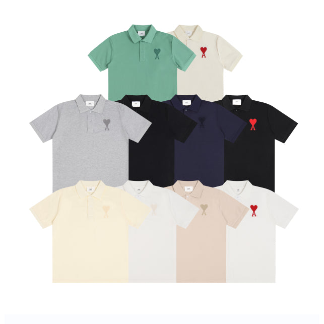 Ami De Coeur medium logo Polo Shirt