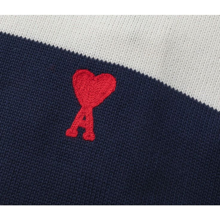 Ami De Coeur big logo stripes Sweater