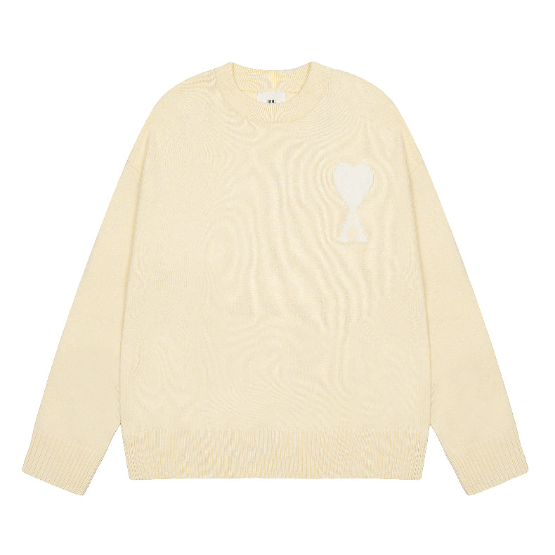 Ami De Coeur big logo knitted Sweater New colors