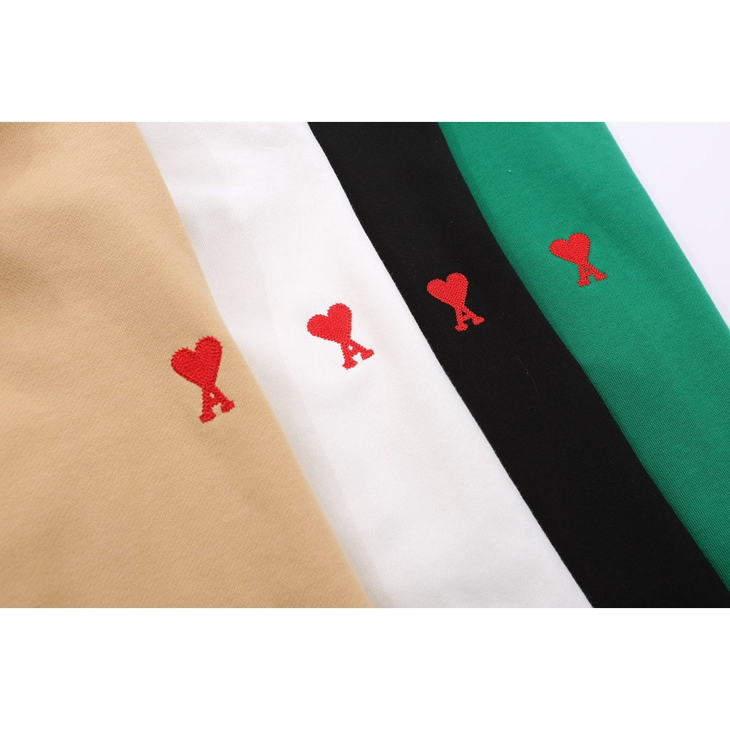 Ami De Coeur small logo zipped hoodie