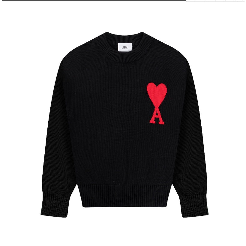 Ami De Coeur big logo knitted Sweater