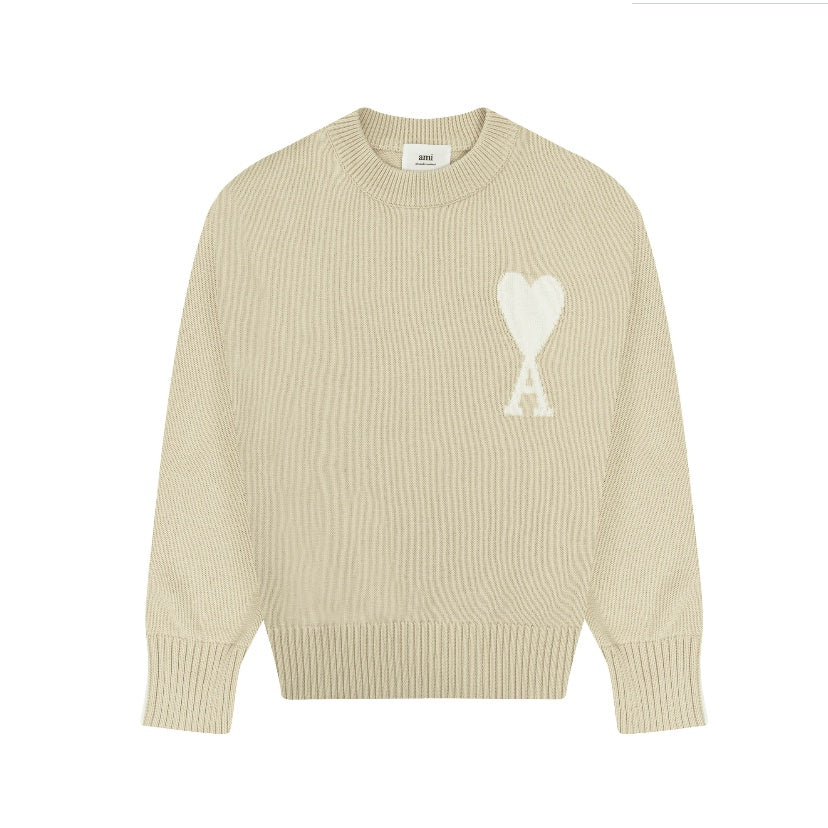 Ami De Coeur big logo knitted Sweater