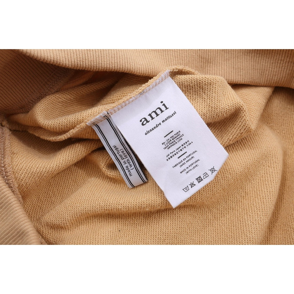 Ami De Coeur small logo zipped hoodie