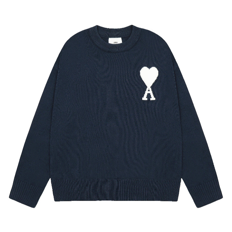Ami De Coeur big logo knitted Sweater New colors