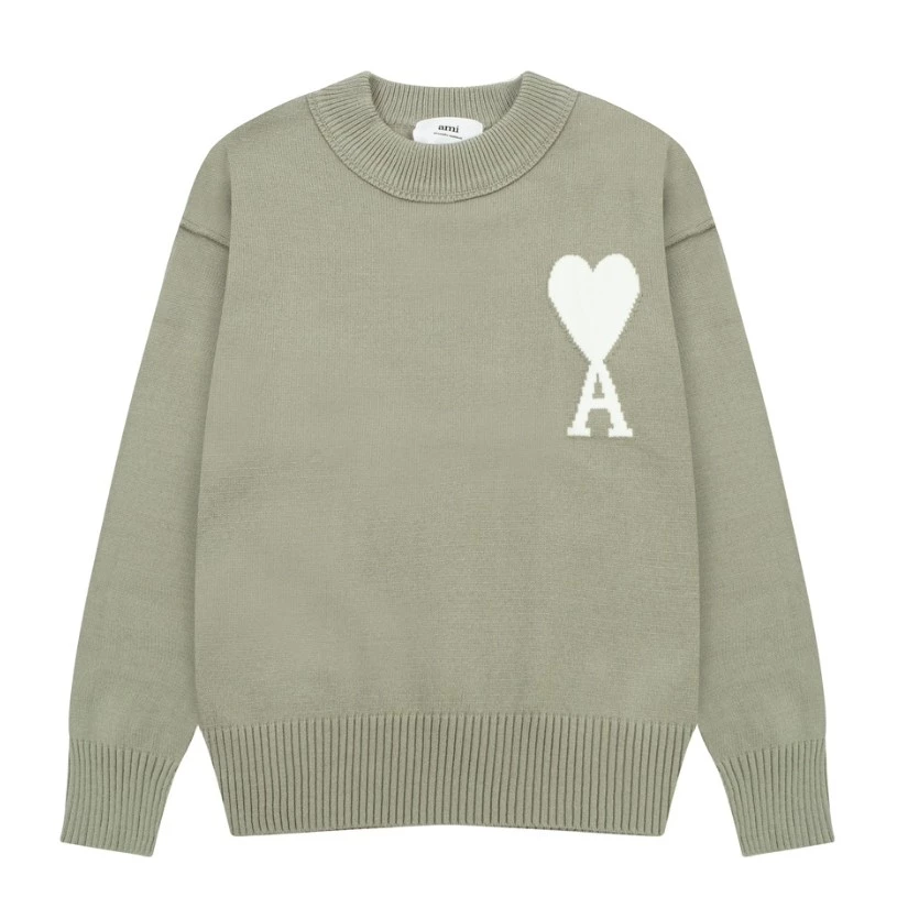 Ami De Coeur neutral big logo knitted Sweater