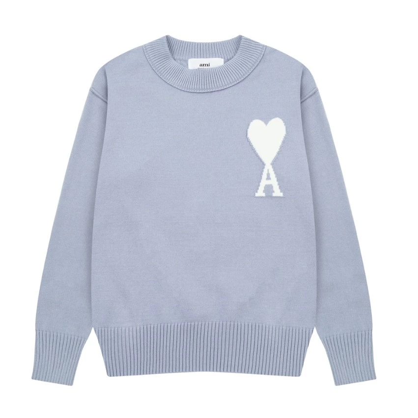 Ami De Coeur neutral big logo knitted Sweater