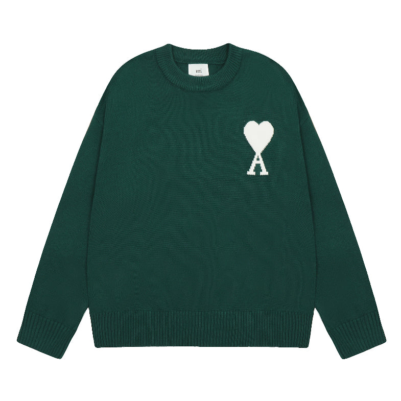 Ami De Coeur big logo knitted Sweater New colors