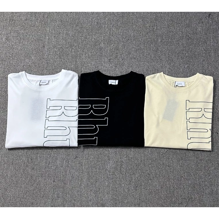 RHUDE front side logo tee