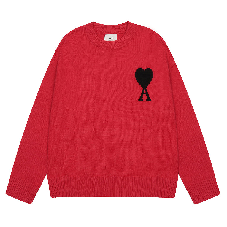 Ami De Coeur big logo knitted Sweater New colors