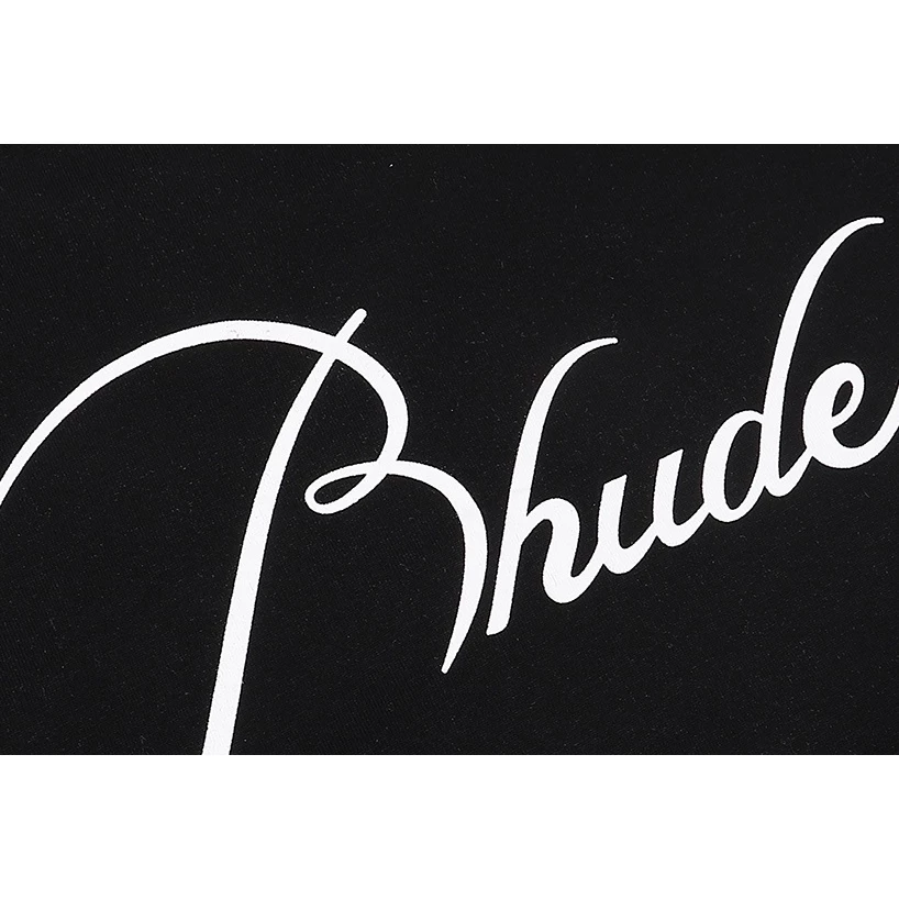RHUDE Cursive logo tee
