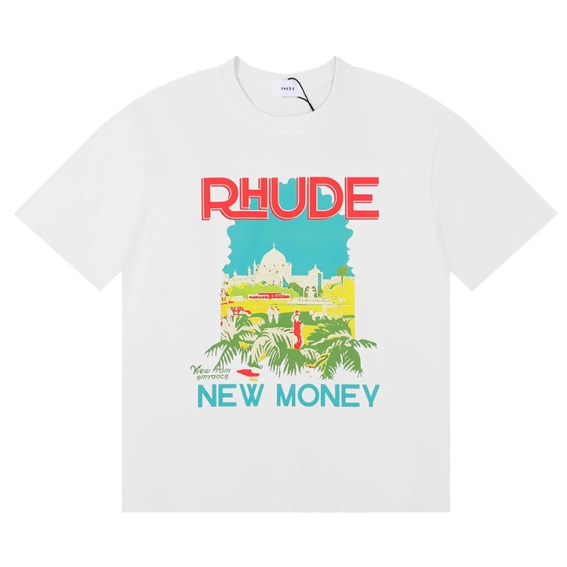 RHUDE New Palm Money tee