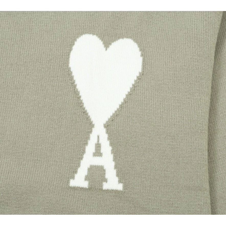 Ami De Coeur neutral big logo knitted Sweater