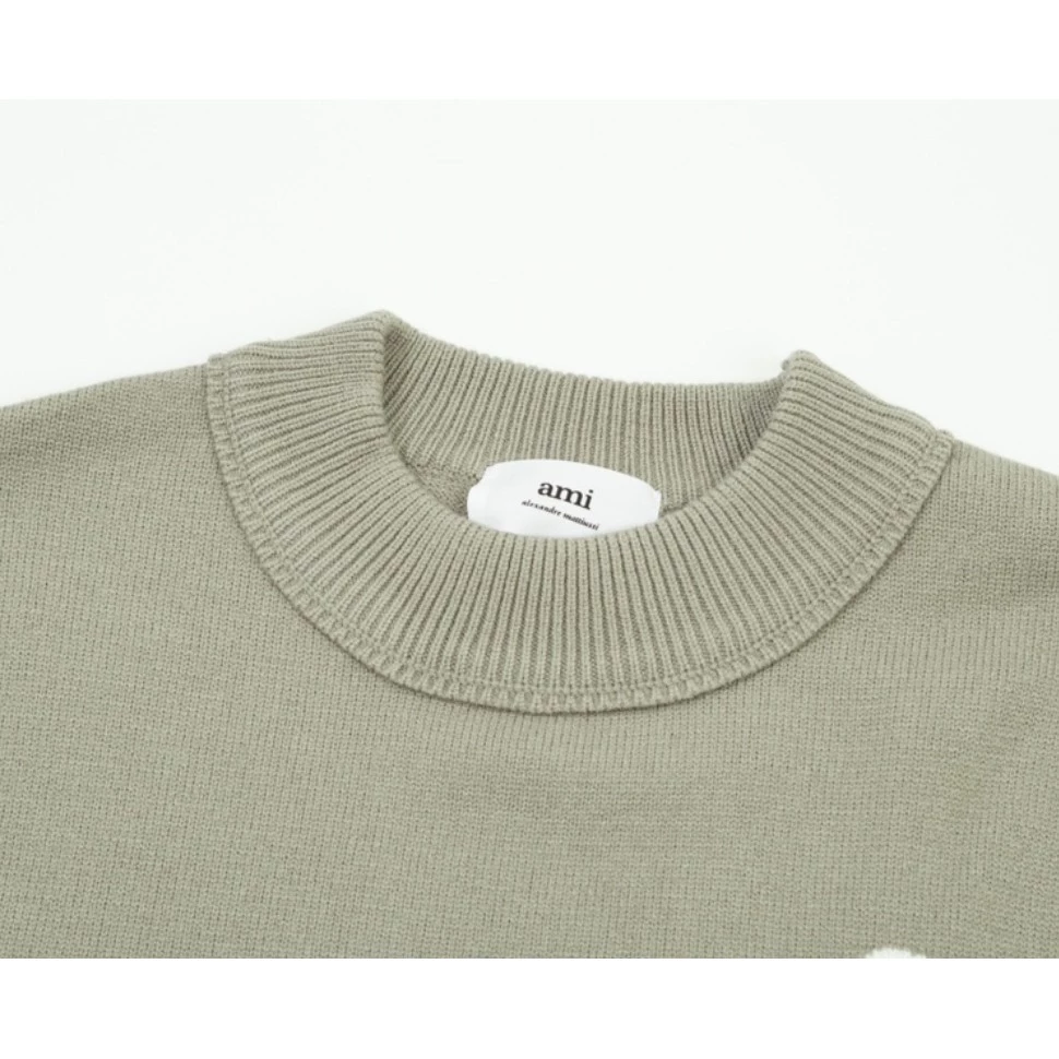 Ami De Coeur neutral big logo knitted Sweater