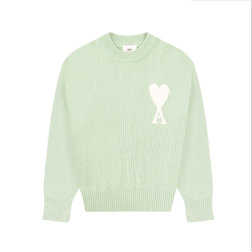 Ami De Coeur big logo knitted Sweater