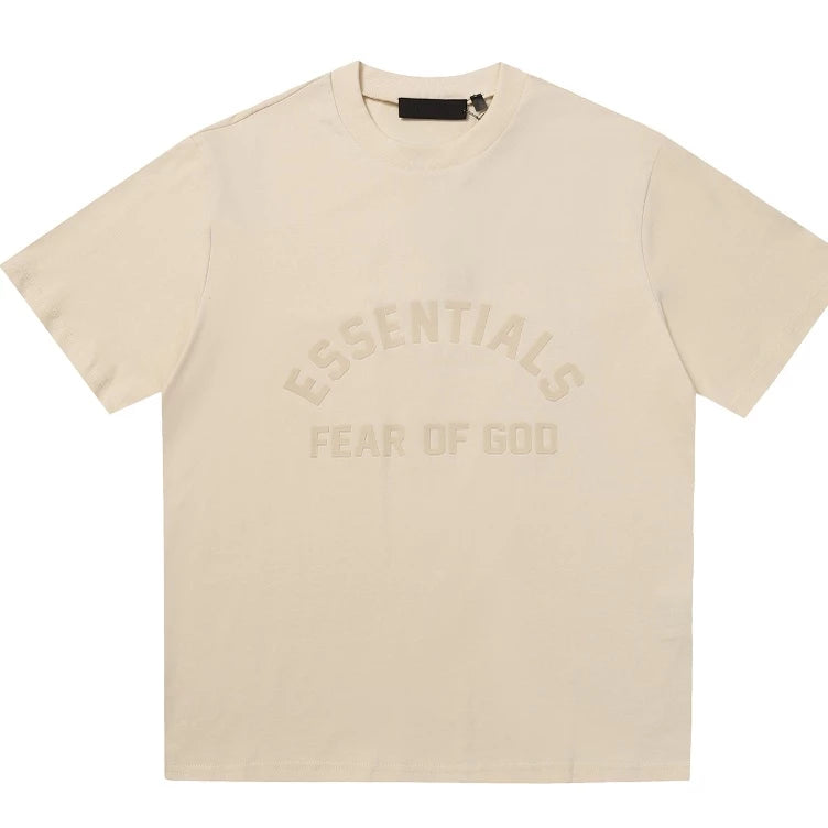 Fear of God Essentials 3D Appliqué Arch logo t-shirt