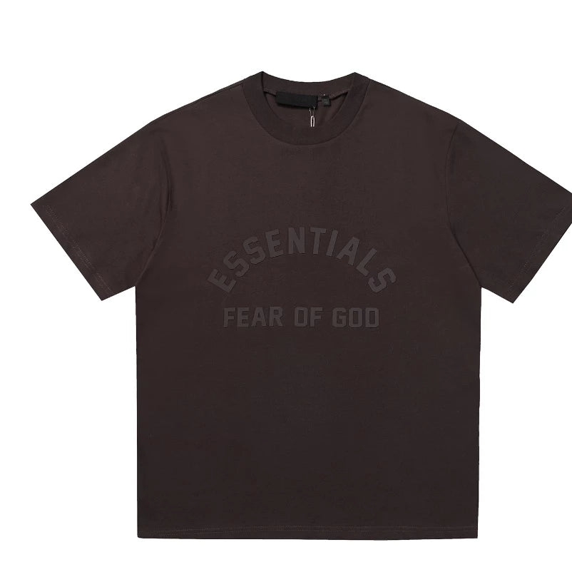 Fear of God Essentials 3D Appliqué Arch logo t-shirt