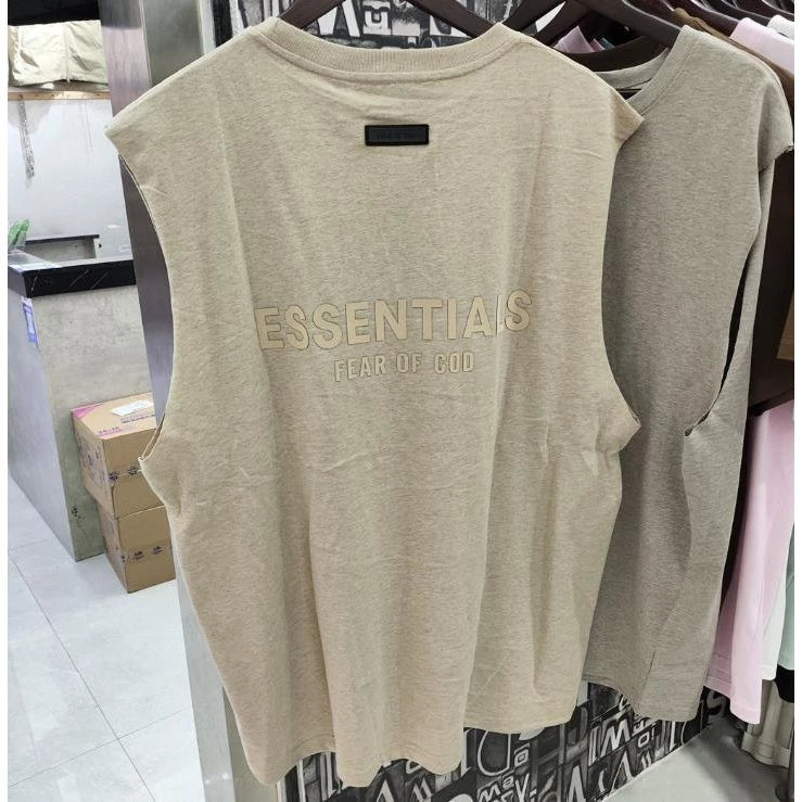 Fear of God Essentials Crewneck Vest Back logo