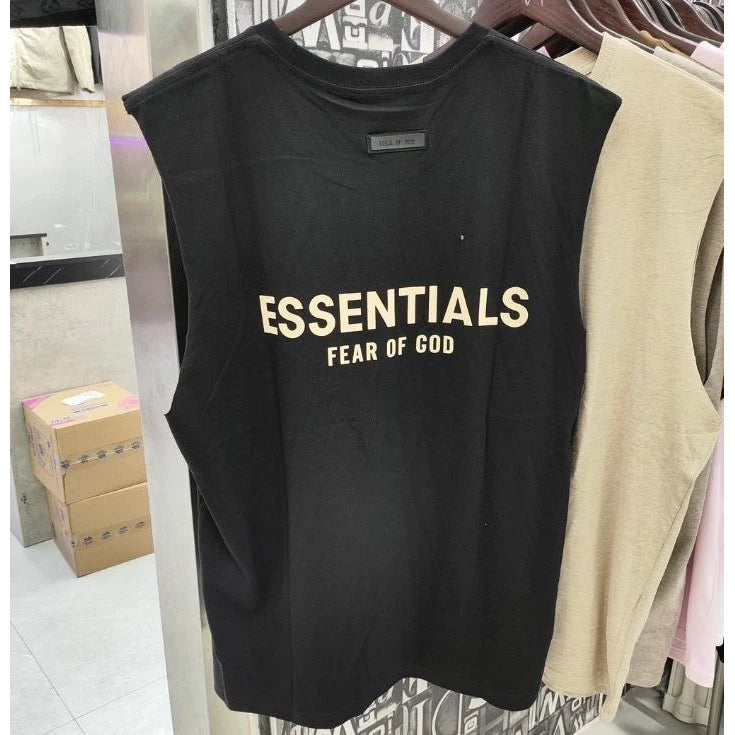 Fear of God Essentials Crewneck Vest Back logo