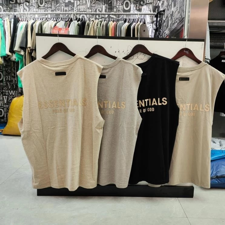 Fear of God Essentials Crewneck Vest Back logo