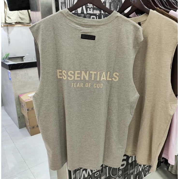 Fear of God Essentials Crewneck Vest Back logo
