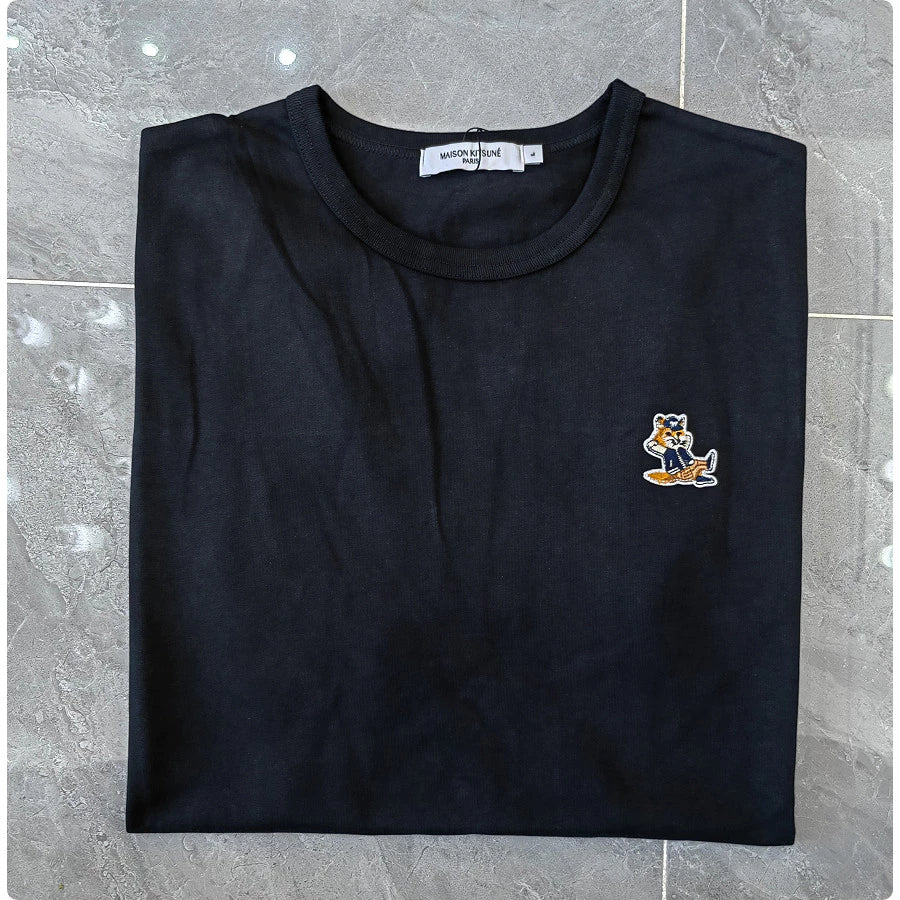 Maison Kitsune chill fox logo T-shirt