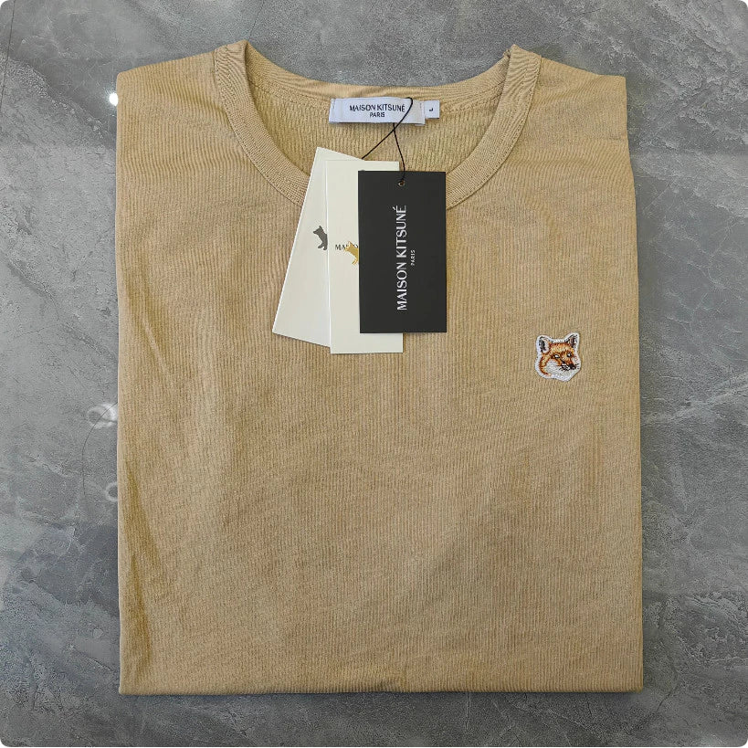 Maison Kitsune single logo T-shirt