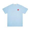 CDG small logo t-shirt powder blue